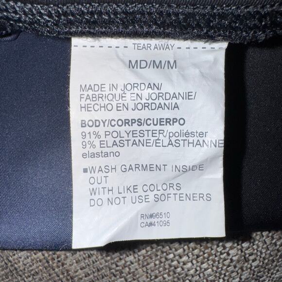 Under Armour Women's Compression ColdGear Leggings Black Gray tights Size M - Picture 5 of 6